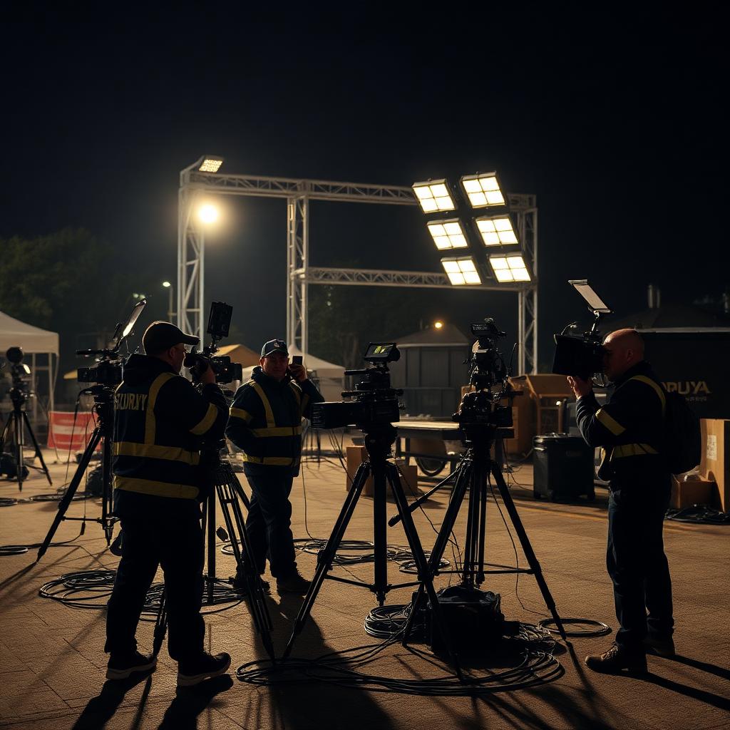 Filmsetbewachung